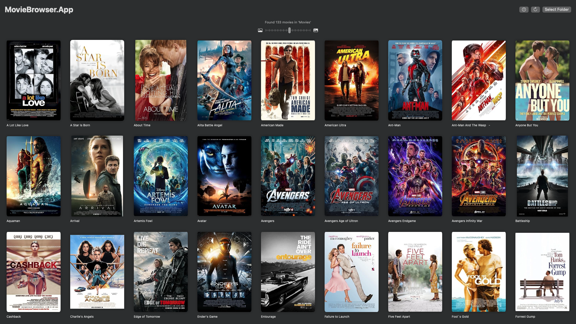 Movie Browser App Interface